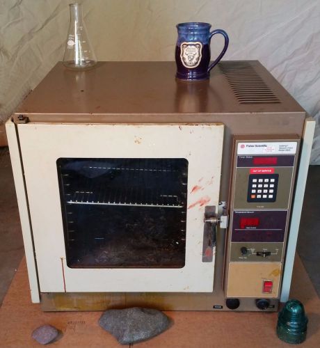 Large fisher vacuum oven, iso-temp 285, 1.5 cf, 200 c, 110v for sale