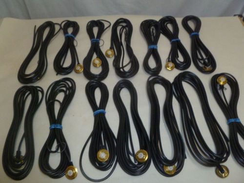 Lot of fourteen motorola xtl5000 haf4013a 800 mhz antenna cables - never used b for sale
