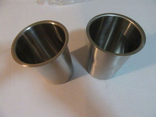 Cal-Mil 1017-Solid Stainless Steel Cylinder 2 Pack