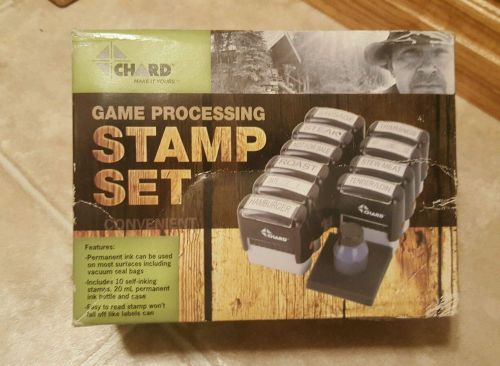 CHARD - Game Processing Stamp Set - GS10