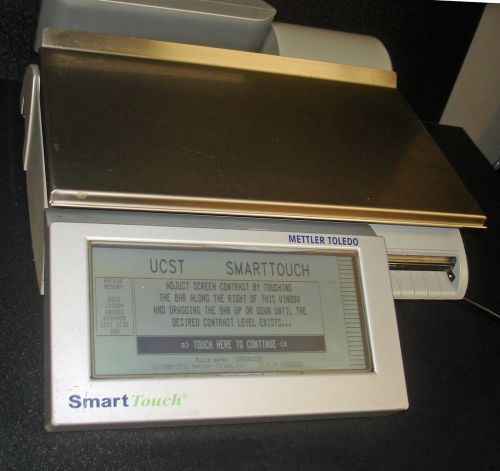 Mettler toledo smart touch scale uc-st ucst deli scale &amp; printer for sale