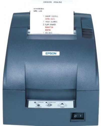 TM-U220B, Impact, Two-color Printing, 6 Lps, Serial Interface Only, Power Dark