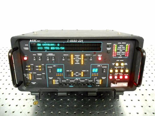 H133288 TTC Dynatech T-Berd 224 PCM Analyzer w/ Multiple Options