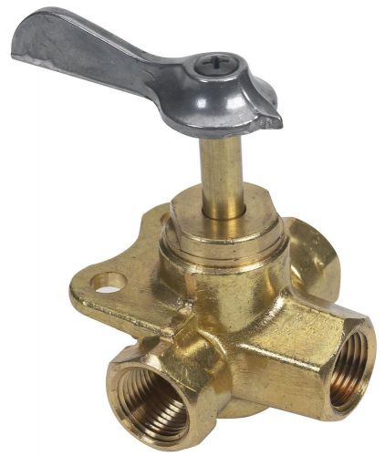 Moeller fuel tank three-way valve (3/8&#034; brass) for sale