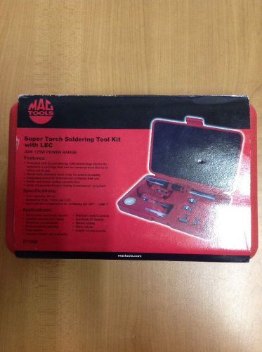 MAC ST150B Super Torch Soldering Tool Kit With LEC Free Shipping !