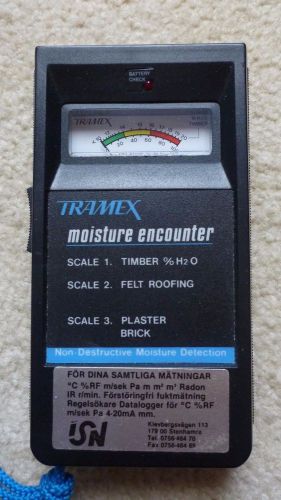 Moisture Detector Encounter by TRAMEX - Pest Control - Meter - Non Destructive