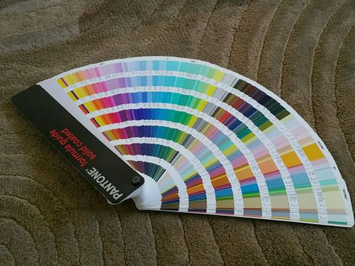 Pantone Formula Color Guide Solid Series Coated GG1201 -    NO RESERVE