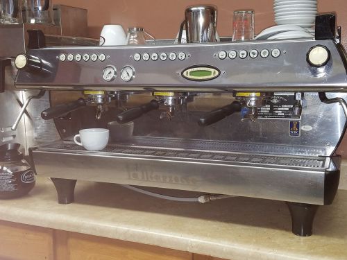 La marzocco gb/5 series 3 groups espresso machine - silver for sale