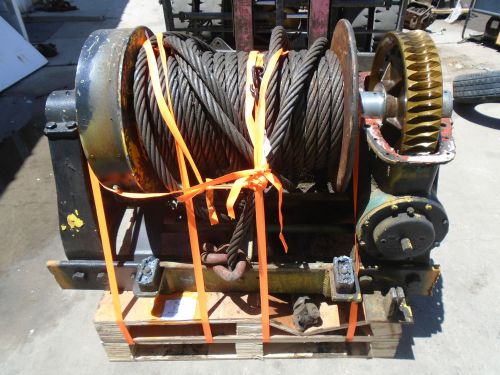 Tulsa winch model 80 - 100,000lbs - great condition, ready to ship and install for sale