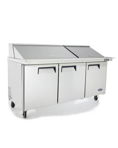 NEW 72&#034; ATOSA MEGA TOP SANDWICH PREP TABLE 72.7 X 36.8 X - 46 FREE SHIPPING USA!