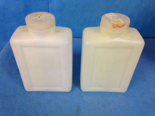 Nalgene LPE Plastic Lab Bottle 2000ml, 64oz. Lot of 2