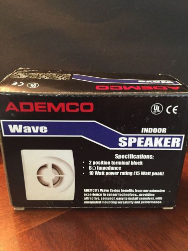 Honeywell/Ademco Wave Indoor 8ohms/15 watt speaker ( selling lot of 4)