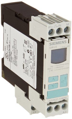 Siemens 3UG4631-1AW30 Monitoring Relay, Single Phase Voltage Monitoring, Screw