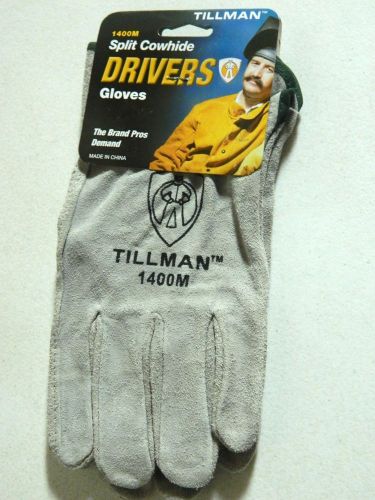 Tillman 1400 Shoulder Split Cowhide Drivers Gloves Size Medium
