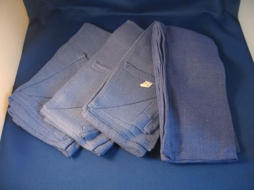 Surgery Blue Huck Towels  100% Cotton  Dental Veterinary Set of 35