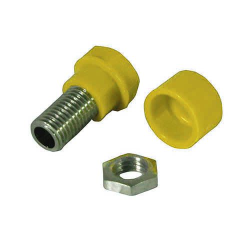 CalTest CT2230-4 4mm Socket, Thru Hole - Yellow, Qty.50