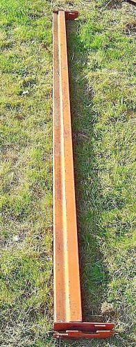Lot of 25 pallet racking rails 8ft long pallet rack rail beam for sale