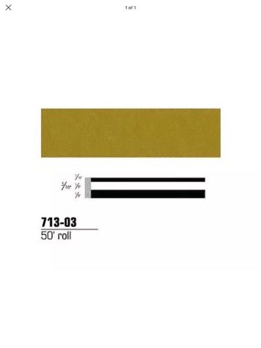 3M71303 Striping Tape. Gold Metallic