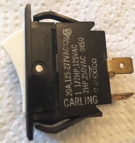 Carling On Off Switch 20A 125-277VAC