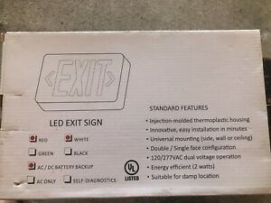LED Exit Sign  (3)