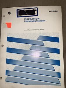 PLC-2/20, PLC-2/30 PROGRAMMABLE CONTROLLERS ALLEN BRADLEY MANUAL