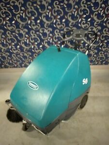 Tennant S8 Battery-Powered Walk-Behind Sweeper with new battery FREE shipping!