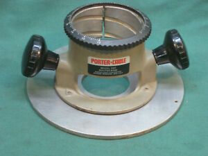 PORTER CABLE No.1001 ROUTER BASE WITH 8 1/2&#034; ALUMINUM PLATE