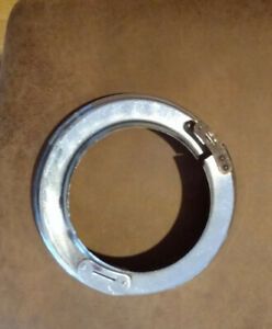 60&#039;s ERA 10 CENT CHROME FORD GUMBALL MACHINE GLOBE COLLAR