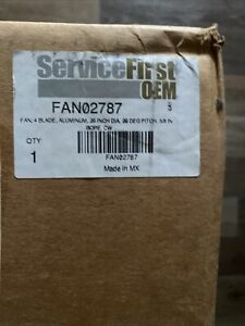 FAN02787 - Fan 4 Blade 29 Deg 5/8&#034; Bore CW 26”