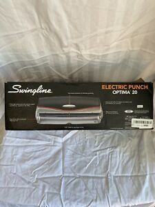 Swingline-  Electric Punch Optima 20 3 Hole Punch 20 Sheet Capacity