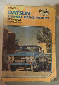 Vintage Clymer Datsun PU 1970 - 1983  shop Manual