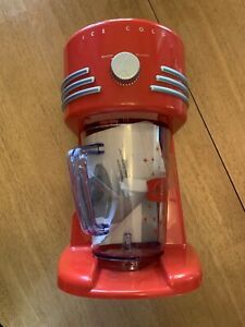 New: Nostalgia Coca-Cola Frozen Drink Machine Slush Maker Ice Smoothie,Drinks
