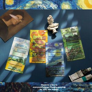 Message Sticker Hand Account Decor Label Decorative Sticky Note Painting Series