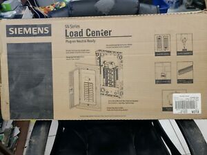 Siemens-Main Breaker Box SN Series 200 Amp 30-Space 48-Circuit Plug-On Neutral.