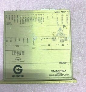 Glentek SMA8705-1 SMA8705-011E-1 DIGITAL  BRUSHLESS AMPLIFIER