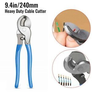 9.4 Inch/24cm Cable Cutter Cable Pliers Cutting Hand Tools Multi Function