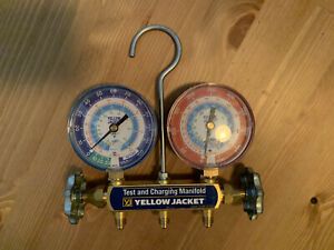 yellow jacket r134a manifold gauges