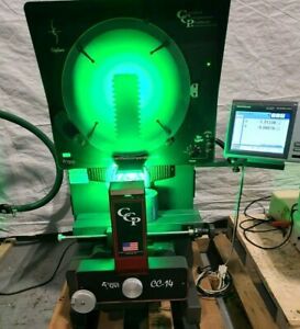 Optical Comparator Profile Projector with Quadra-Chek eCAD