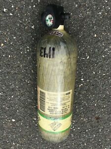 MSA Stealth H-45 Bottle Cylinder MSA 7-1348-1 Tank L65G-16 With Valve 