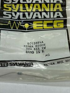 Sylvania ECG5084A zener diode, 30V 1 watt