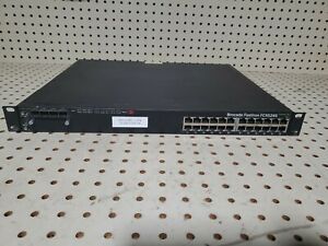 Brocade FastIron FCX624S FCX642S-ADV 24 Port Rack Mount Managable Switch