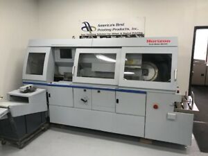 HORIZON BQ 470 AUTO SET PERFECT BINDER WITH HINGE SCORE  duplo bourg