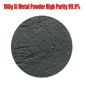 1pcs 100g Pure Silicon Metal Powder Si High Purity 99.9% Metal Powder