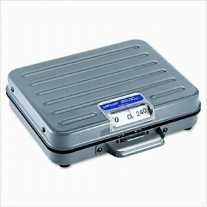Rubbermaid Commercial Briefcase Mechanical Receiving Scale 250 lbs. Capacity ...