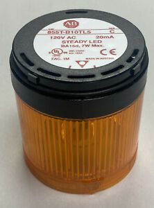Allen-Bradley 855T-B10TL5 Series C Orange Steady Light NOS