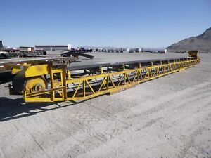 1992 Custombuilt 24 x 65 Conveyor Aggregate Material Lattice Frame # 3059