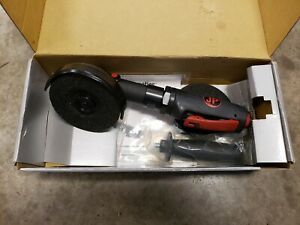 JUNIPER 4&#034; Wheel Diam, 12,000 RPM, Pneumatic Angle &amp; Disc Grinder, AS-IS CONDIT.