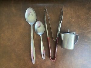 restaurant equipment utensils stainless steel Tongs Spoons