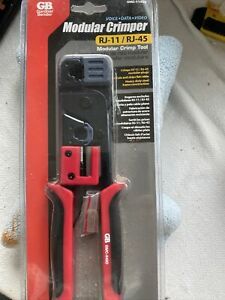 Cable Crimp Plug Tool Modular Crimper RJ-11 RJ-45 GMC-1145D Gardner Bender Mfg.