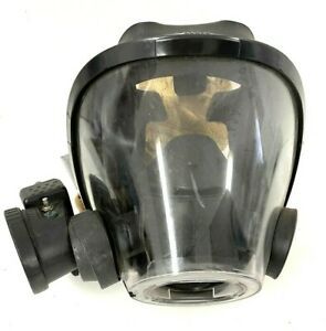 SCOTT AV-3000 Full Facepiece Mask w/ Red Nose Cup SCBA  Air Pak MEDIUM w/ AMP